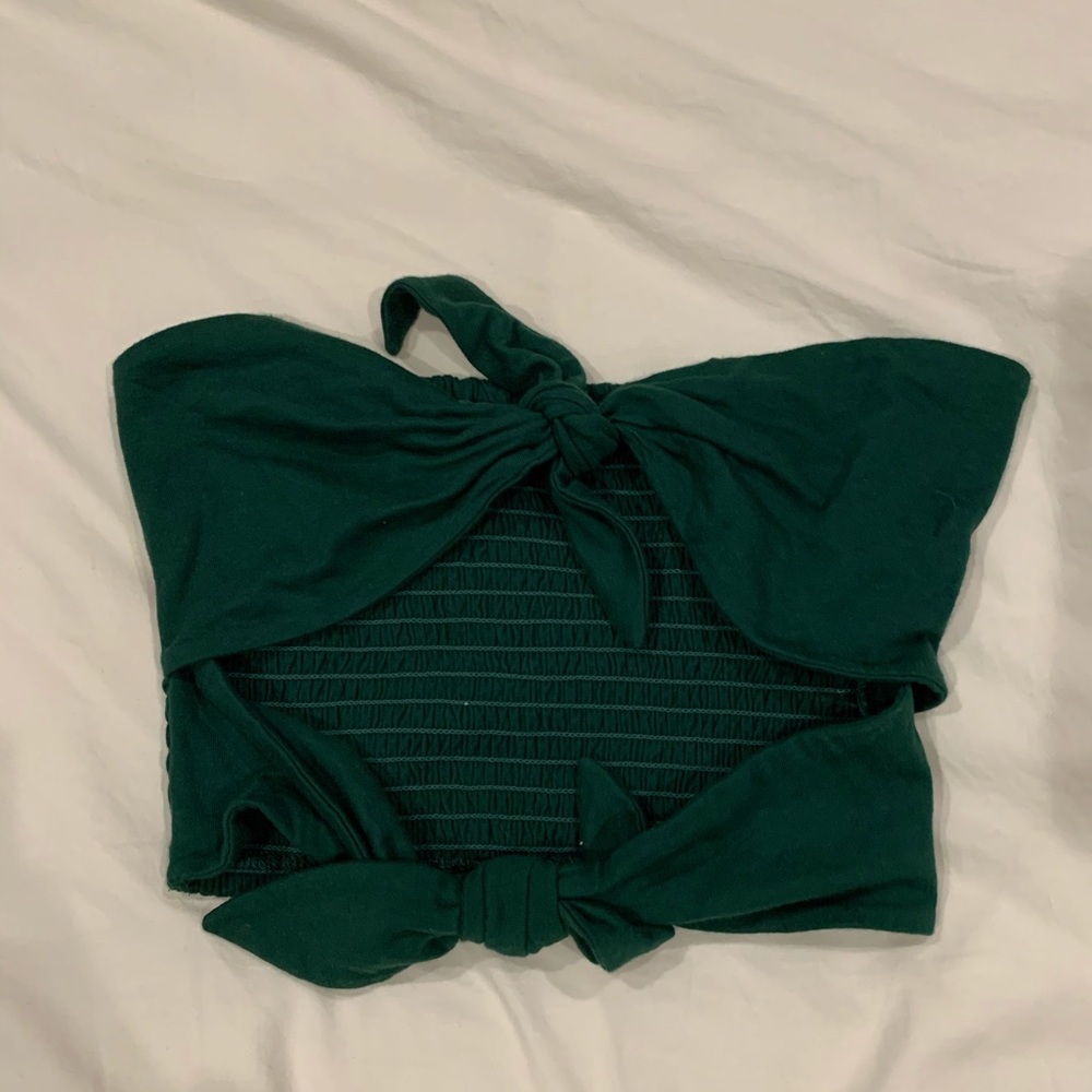 NWOT Aritzia Tie Front Top